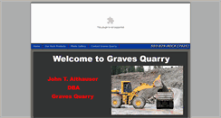 Desktop Screenshot of gravesquarry.com